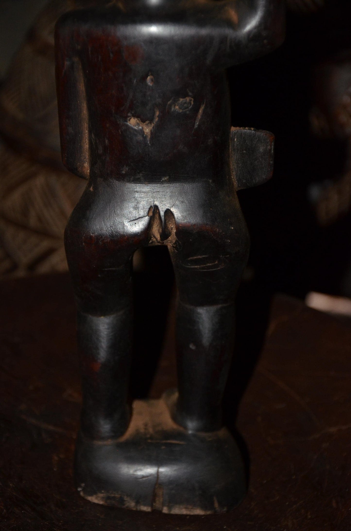 Authentic Luba Hemba Maternity | Tribal Basin Figure | Congolese Tribal Art