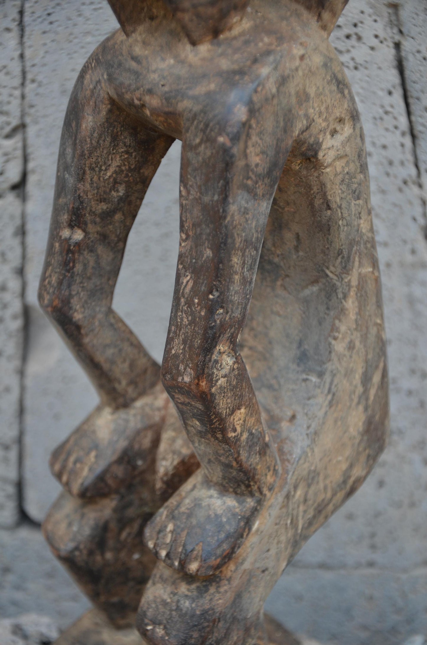 Authentic Kaka Power Figure | Cameroonian Tribal Art | Hand-Carved