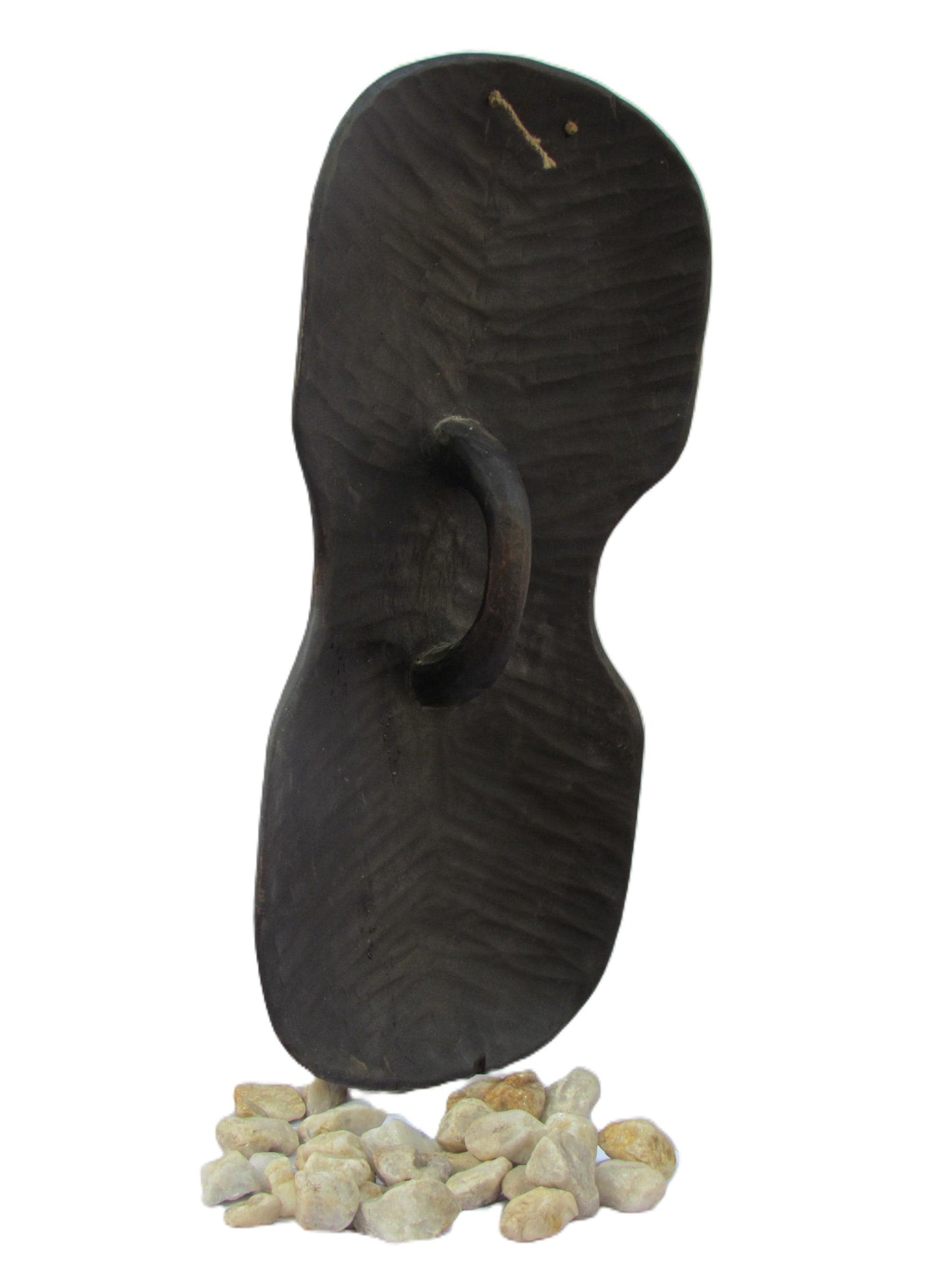 Luba Congo Mask Shield – Hand-Carved African Wall Art – Tribal Decor from DRC – Gallery-Quality Wood Sculpture