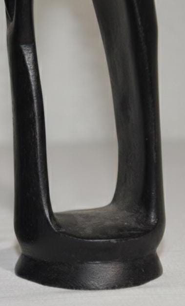 Rwandese Abstract Family – Hand-Carved Wooden Sculpture