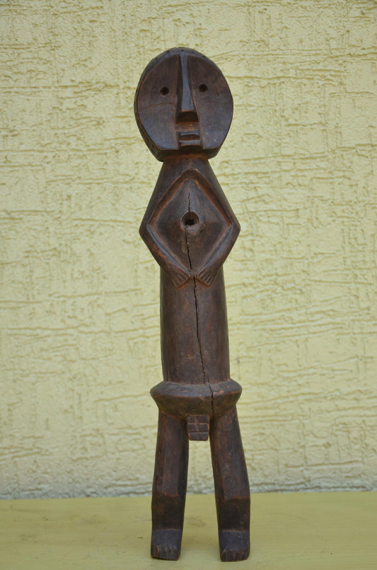 Authentic Large Lega Male Ancestor Figure | Congolese Art