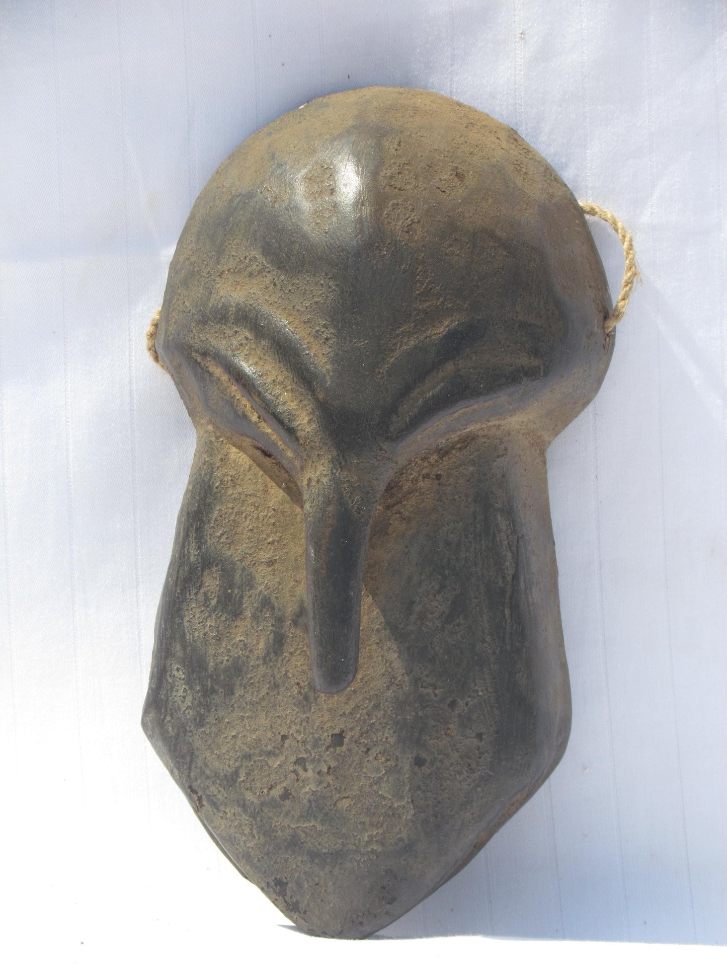 Hand carved wall hanging African traditional wooden masks from D.R.C