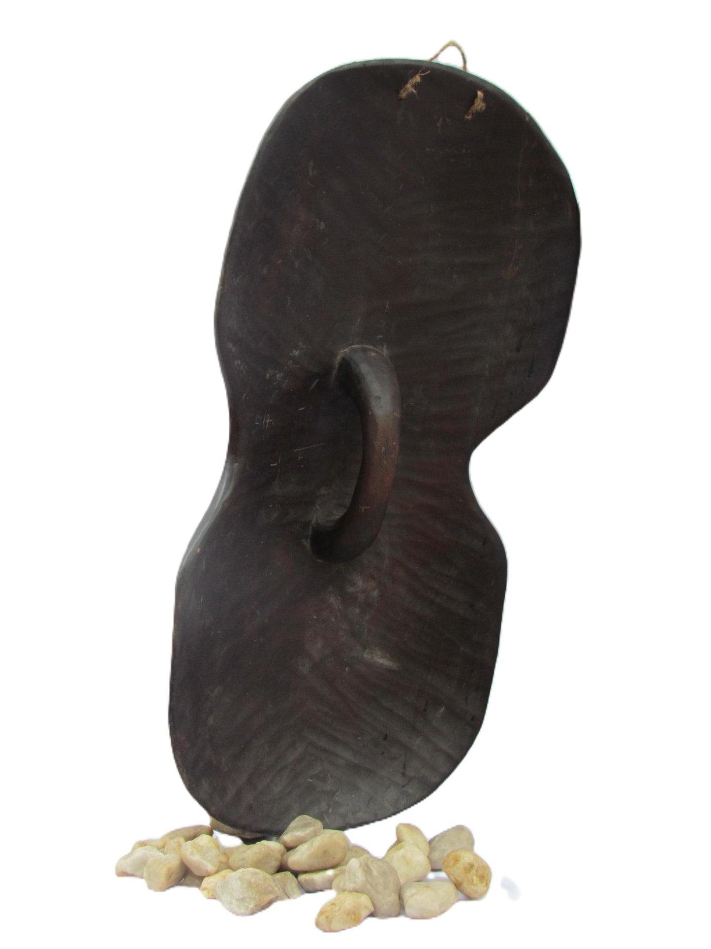 Chokwe Shield Wall Art | Handcarved African Decor | Tribal Wood Shield | Congo Art