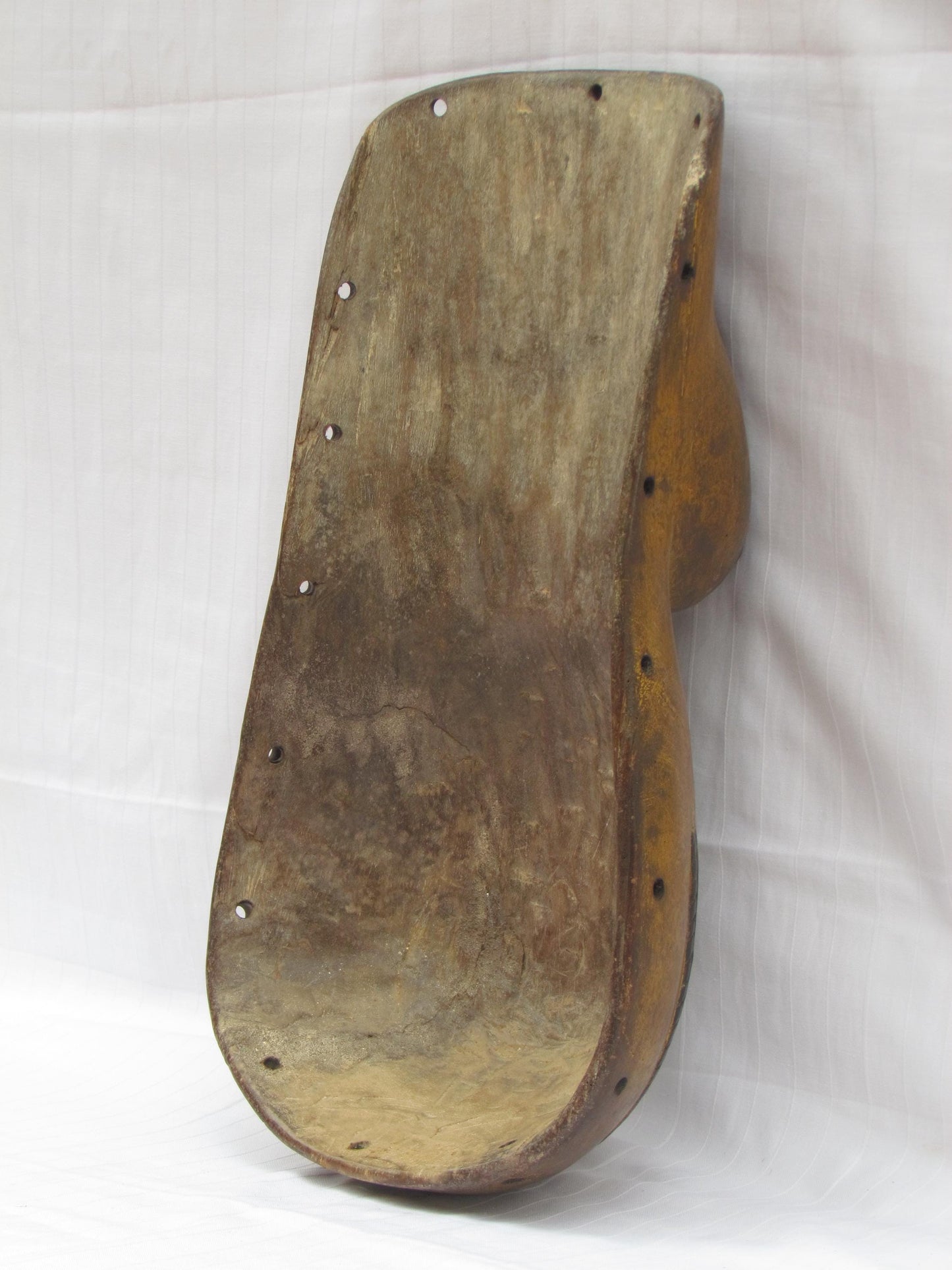 Vintage hand carved wall hanging African traditional wooden mask from D.R.C