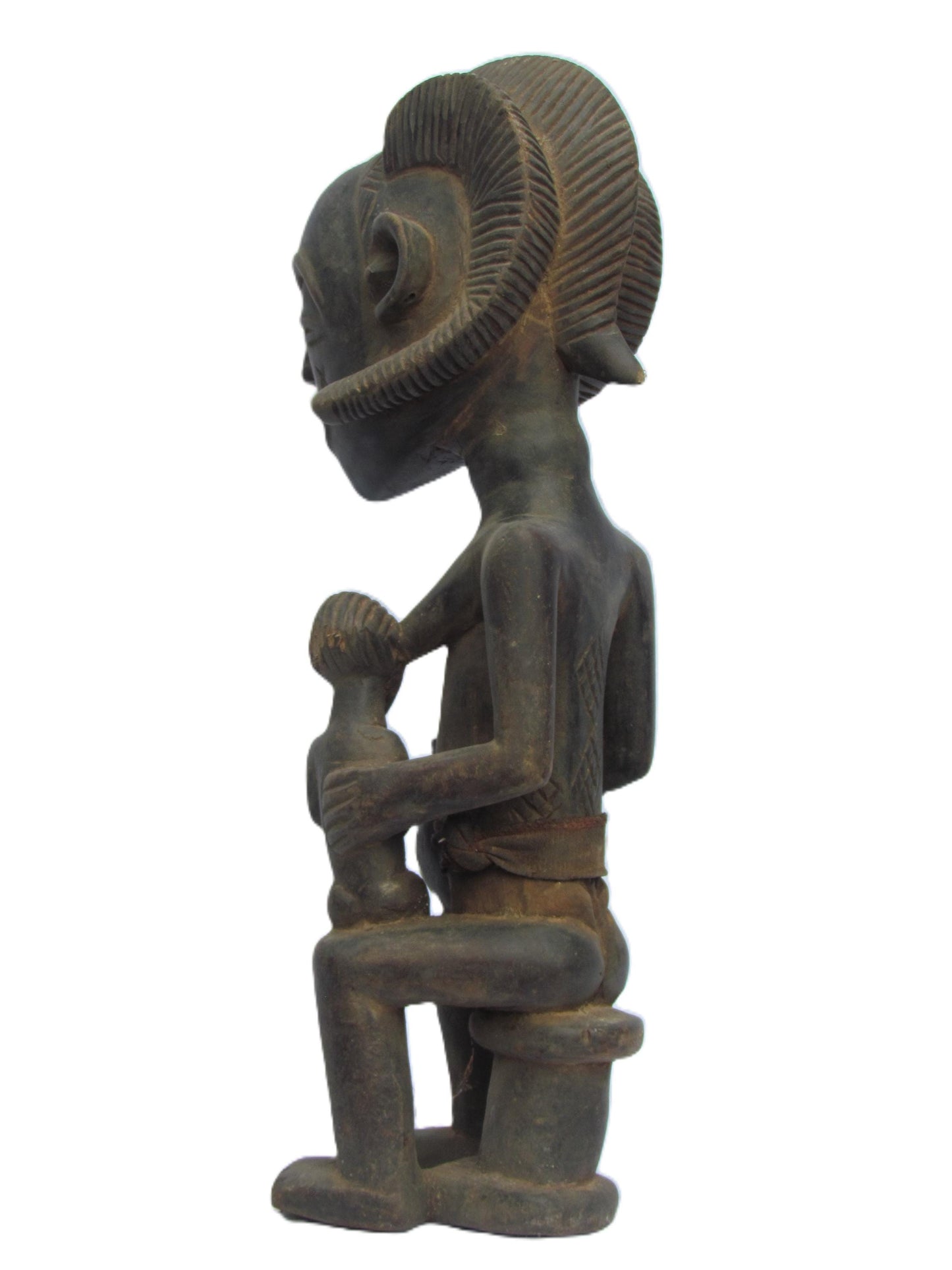 Luba/Hemba, Maternity Figure, Lukunga River, Democratic Republic of Congo & Zambia