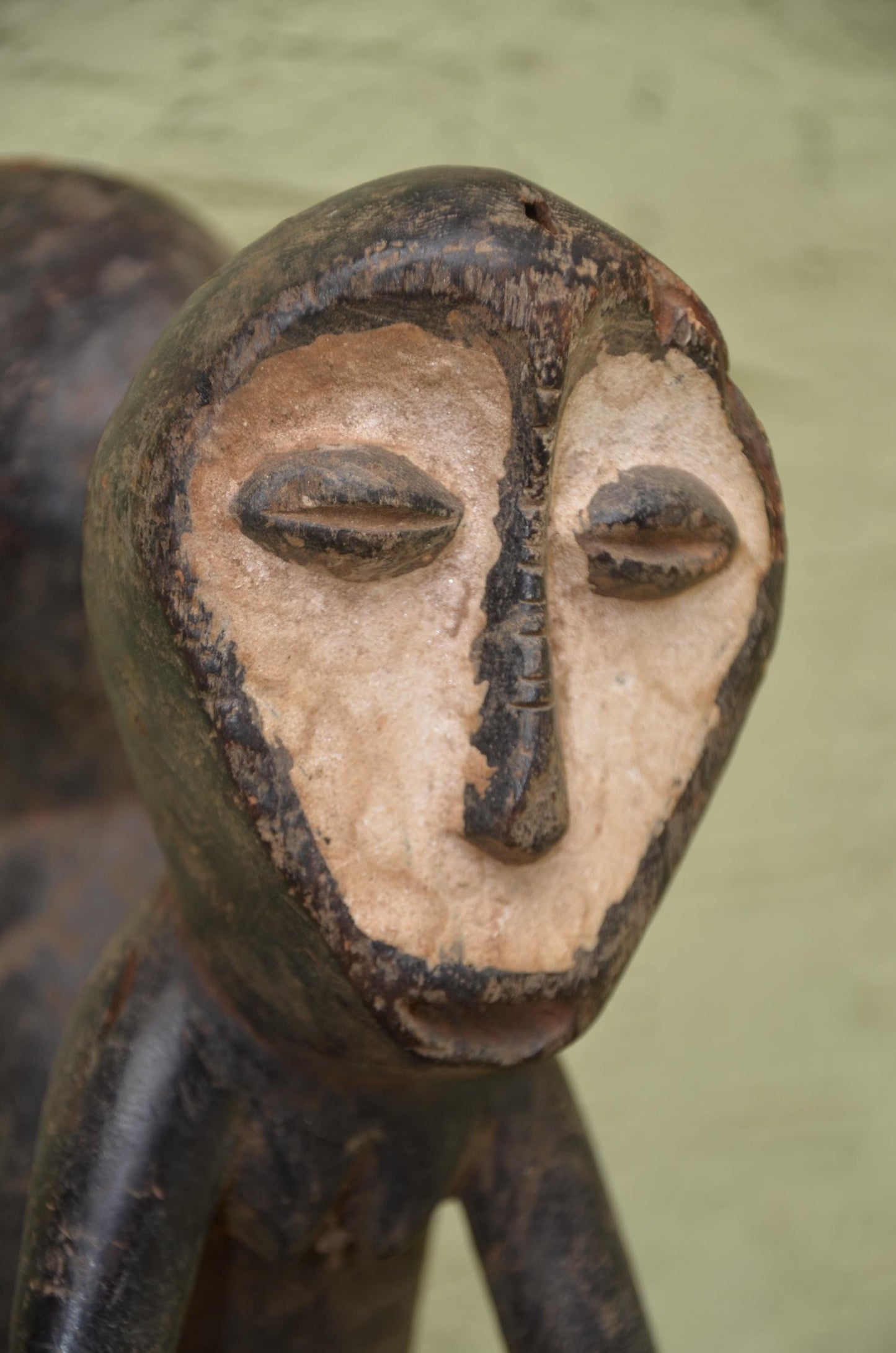 Authentic Lega Janus Figure | Congolese Philosophical Art
