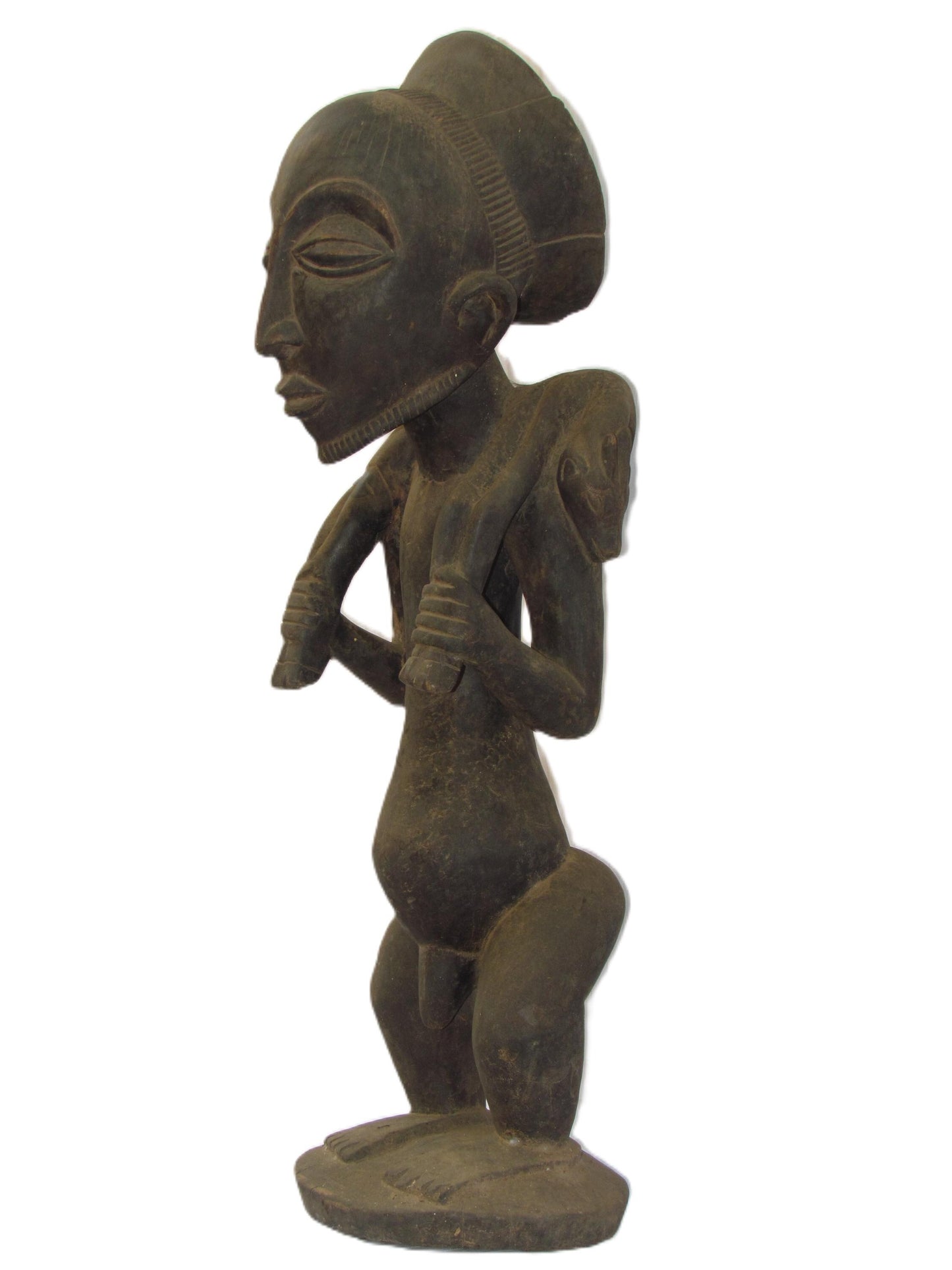Figure masculine Luba, République démocratique du Congo et Zambie