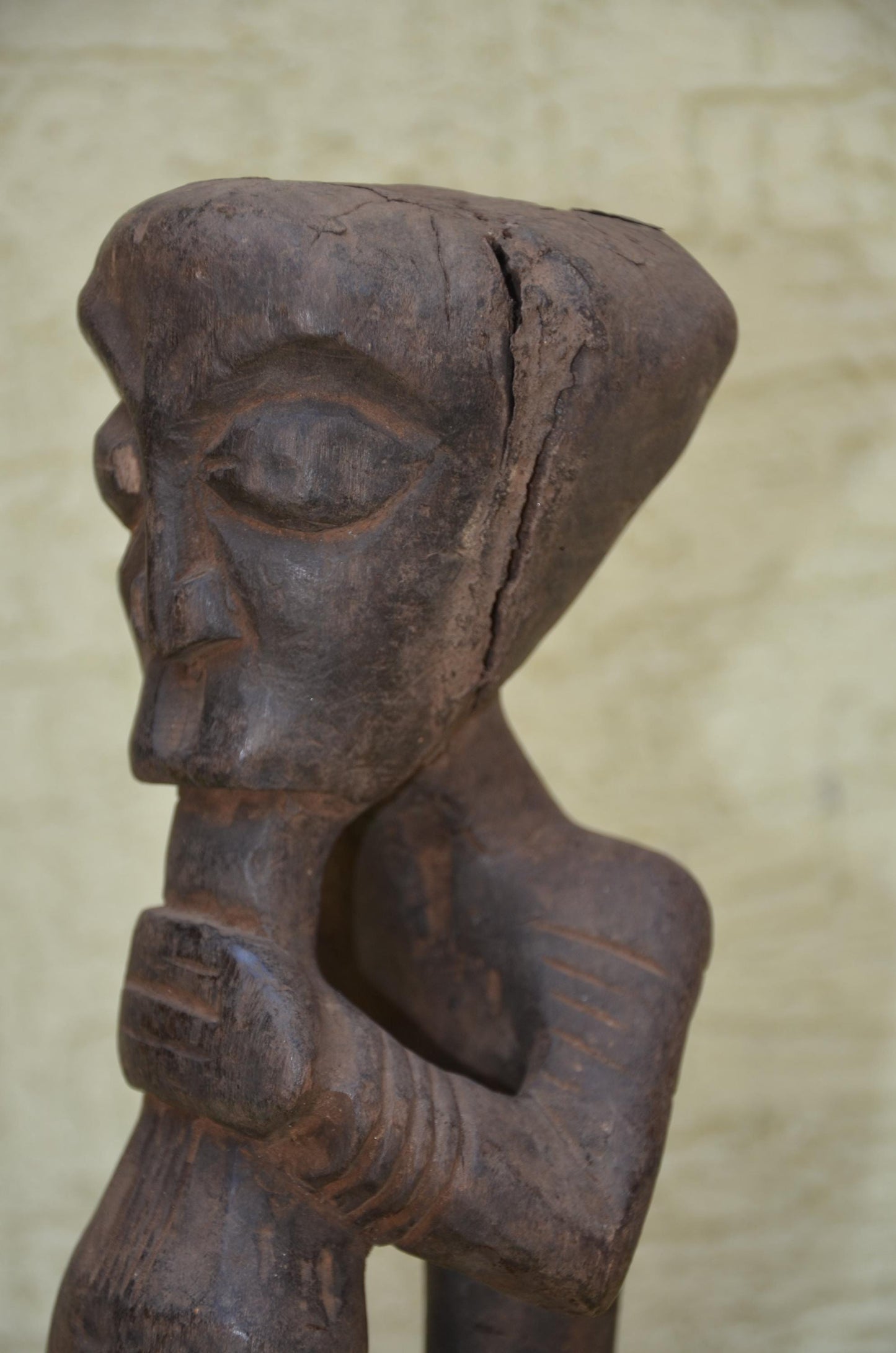 Authentic Songye Luba Male Power Figure | Congolese Art