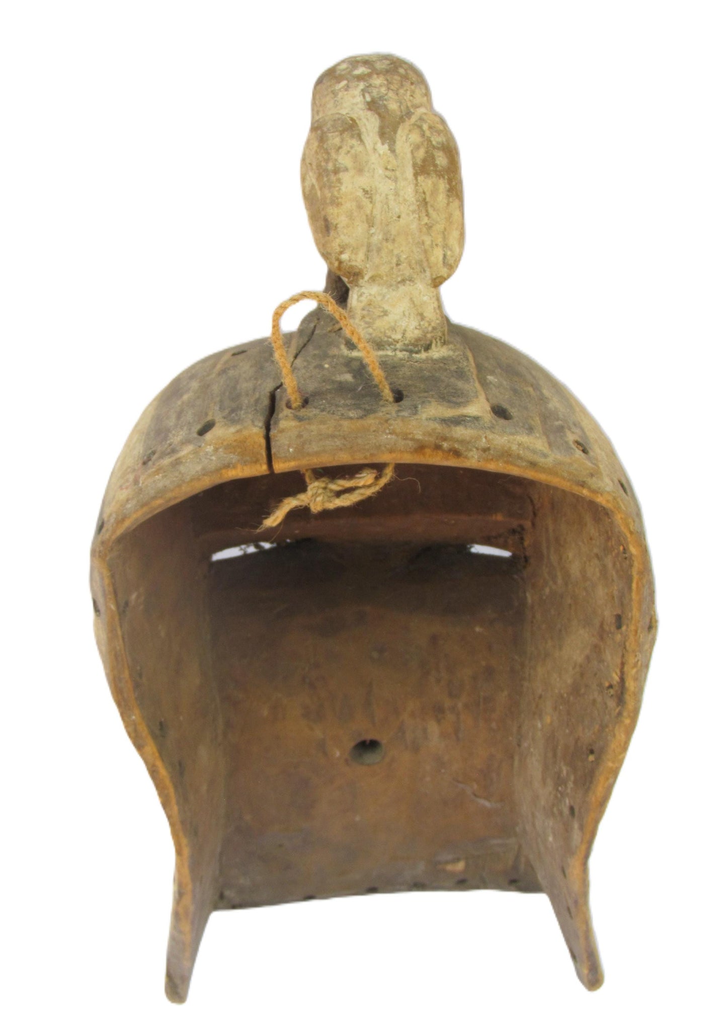 Masque africain | Songye antique sculpté à la main | Décoration murale unique | Objets de collection ethniques et tribaux pour la maison.