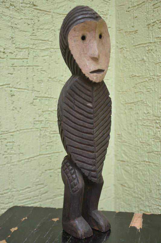 Authentic Lega (Balega) Initiation Figure | Congolese Art
