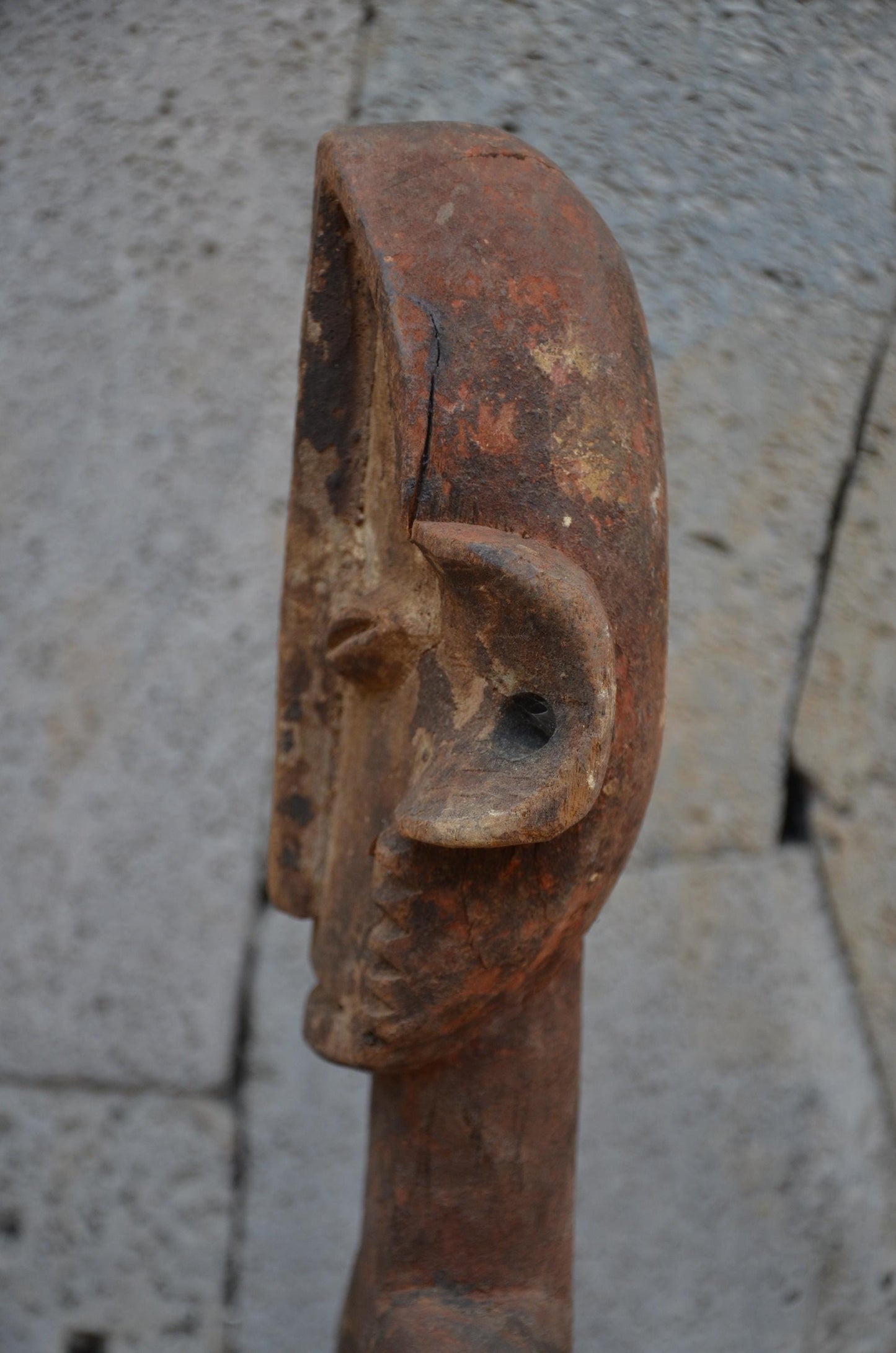 Authentic Mumuye Ancestor Figure | Nigerian Tribal Art | Abstract