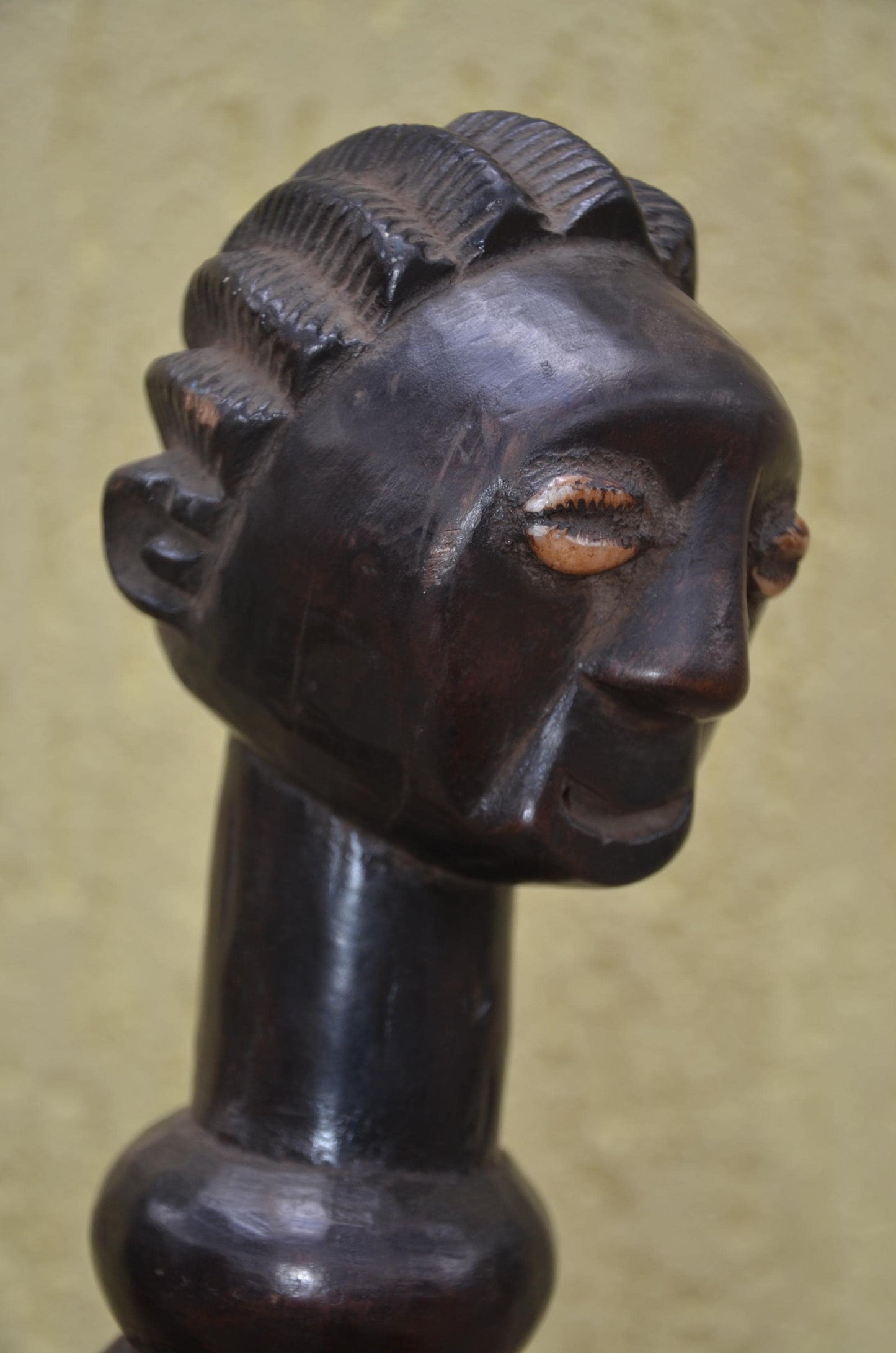 Authentic Lobi Bateba Figures - 20" Hand-Carved Wood Standing Ancestor Statues, Burkina Faso Tribal Art.