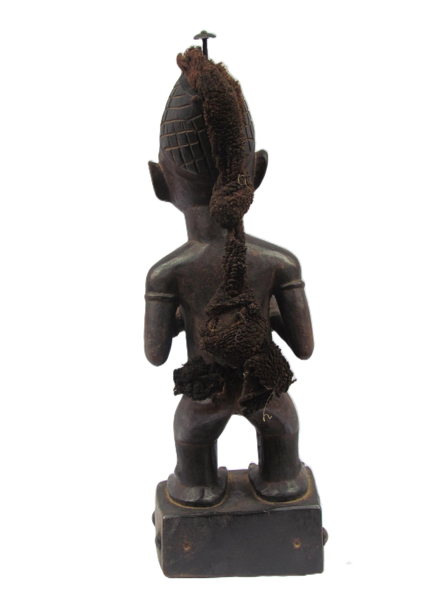 Figure féminine Bakongo – Statue tribale africaine du Congo et d'Angola | Art en bois sculpté à la main | Sculpture de maternité d'Afrique centrale