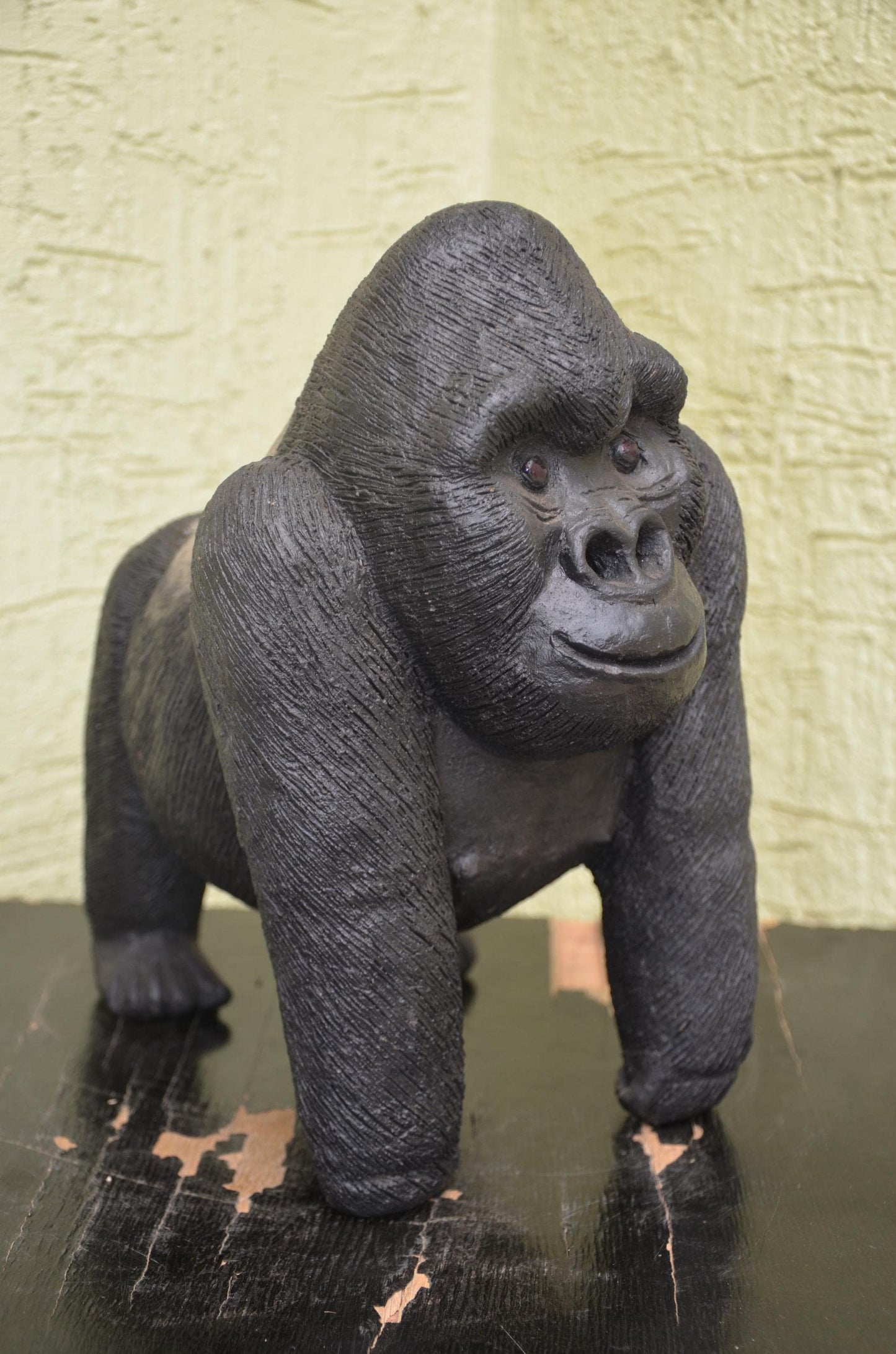 Handcrafted Clay Sculpture | Silverback Gorilla