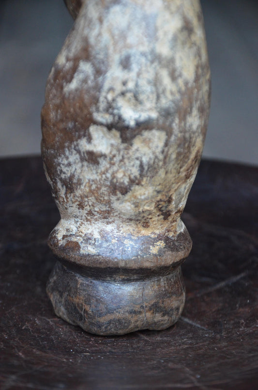 Authentic Lega Initiation Figure | Congolese Tribal Wood Art