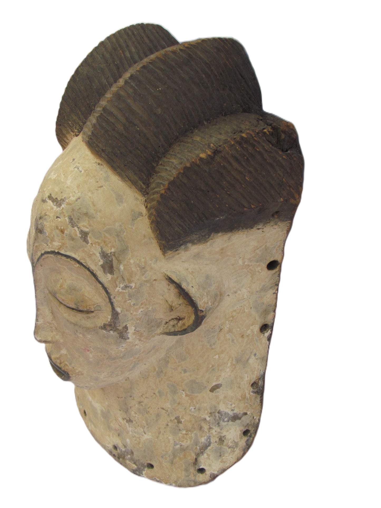 Art tribal africain Masque Magdalena LUBA-RD CONGO