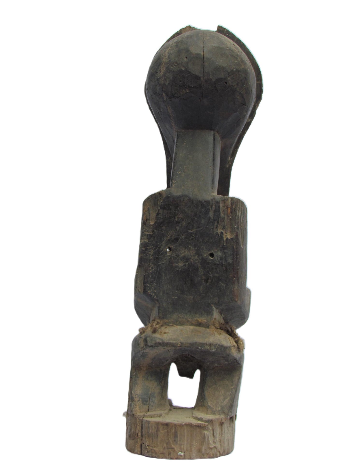 Figurine de pouvoir Songye Nkishi, sculpture fétiche africaine, art tribal du Congo, statue de protection spirituelle, figurine rituelle sculptée à la main