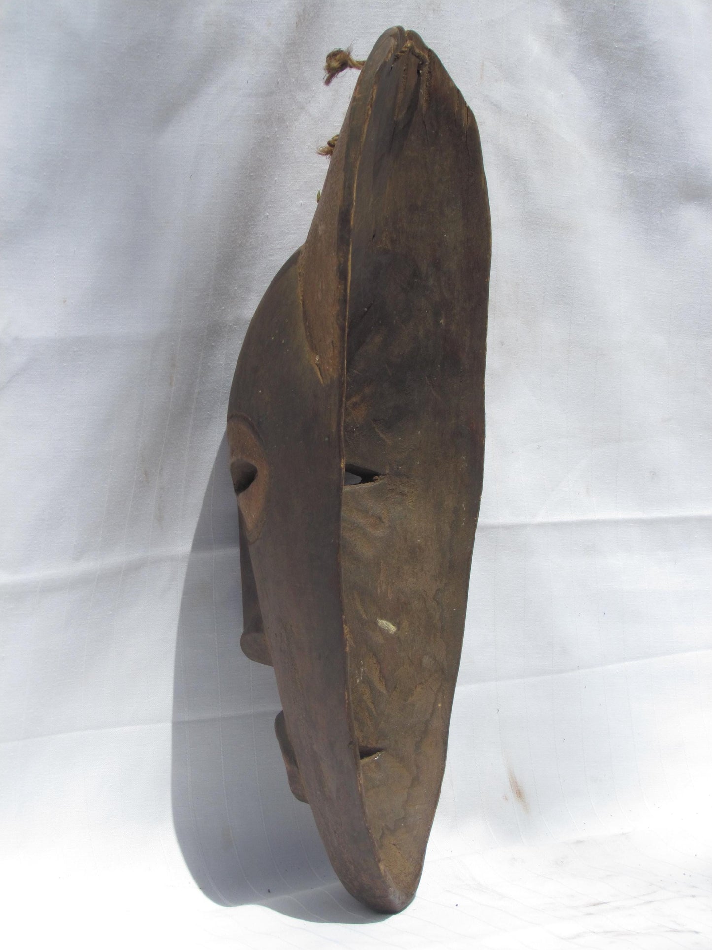 Hand carved wall hanging African traditional wooden masks from D.R.C