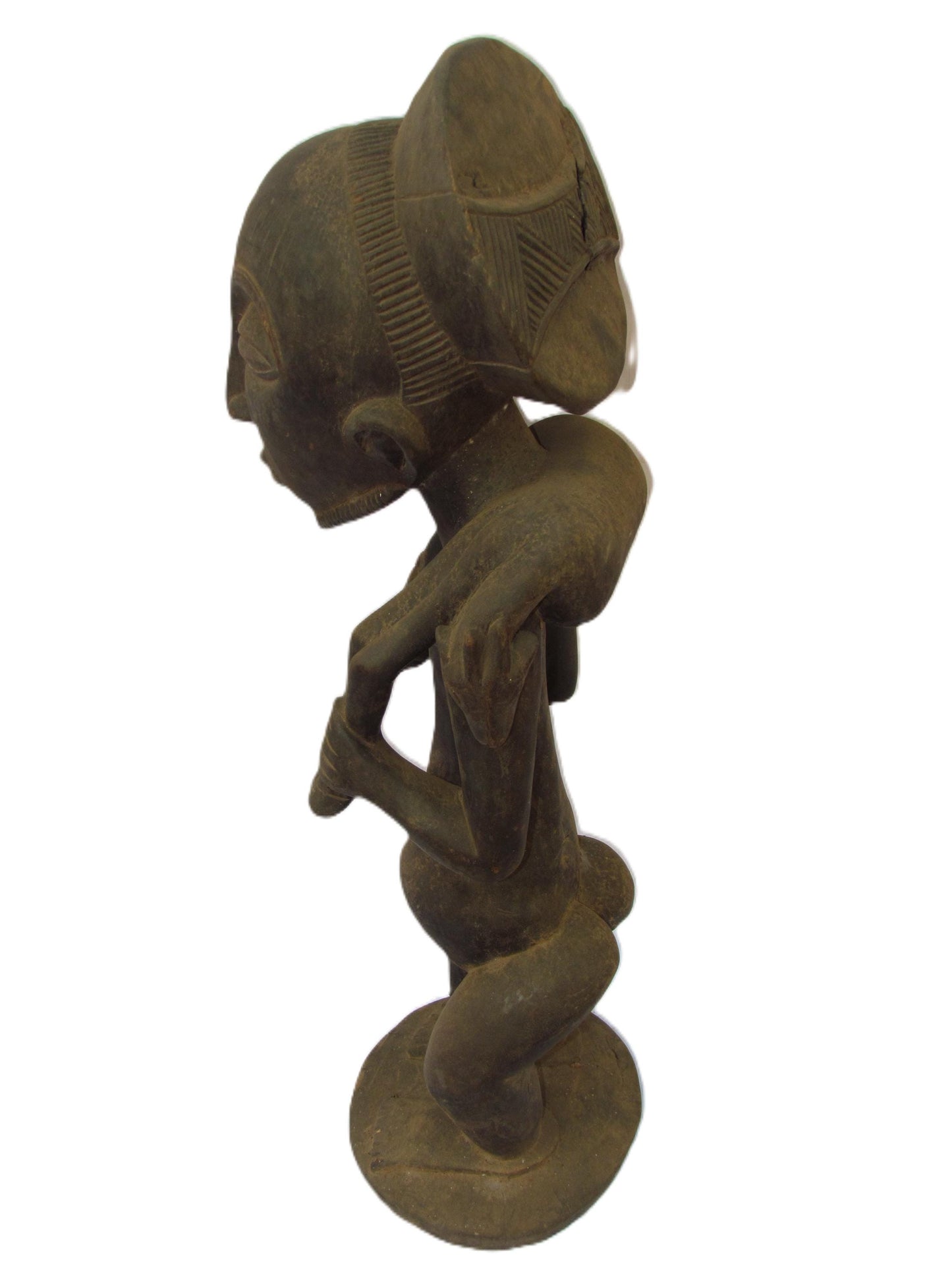 Figure masculine Luba, République démocratique du Congo et Zambie