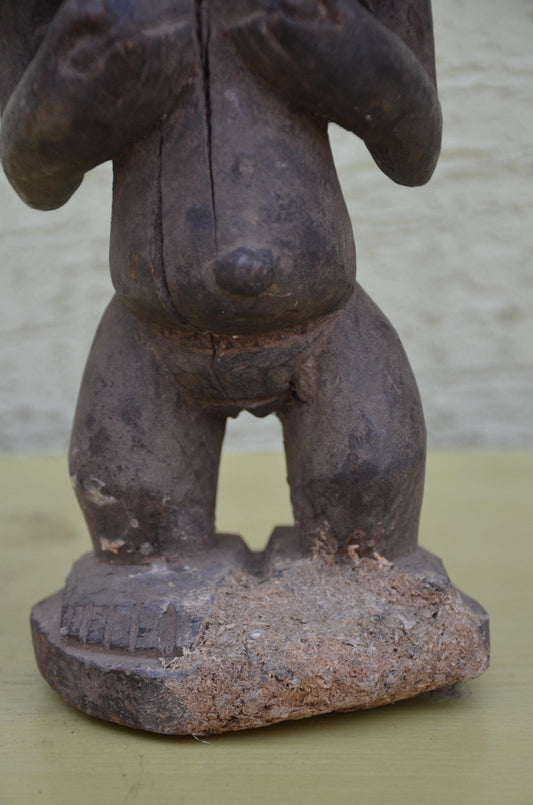 Authentic Female Hemba Ancestor Statue | Congolese Art