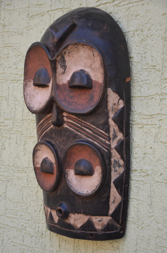 Authentic Emangungu Plank Mask | African Tribal Art