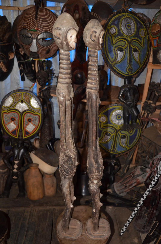 Authentic Mumuye Figure | Lagalagana Ancestor Art | Nigerian Tribal Statue