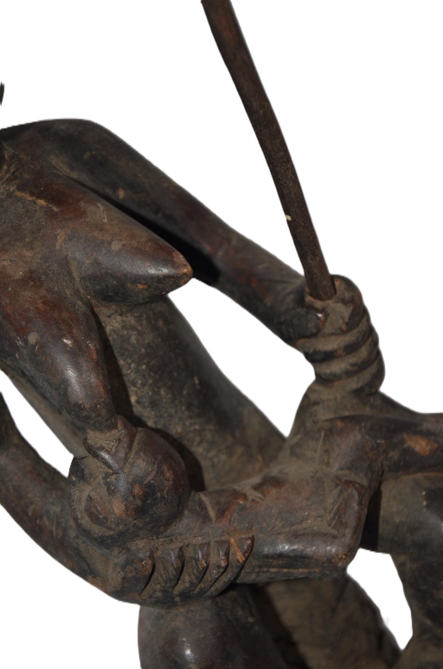 Baule Maternity Mask – African Fertility Statue, Handmade Tribal Art, Cultural Decor