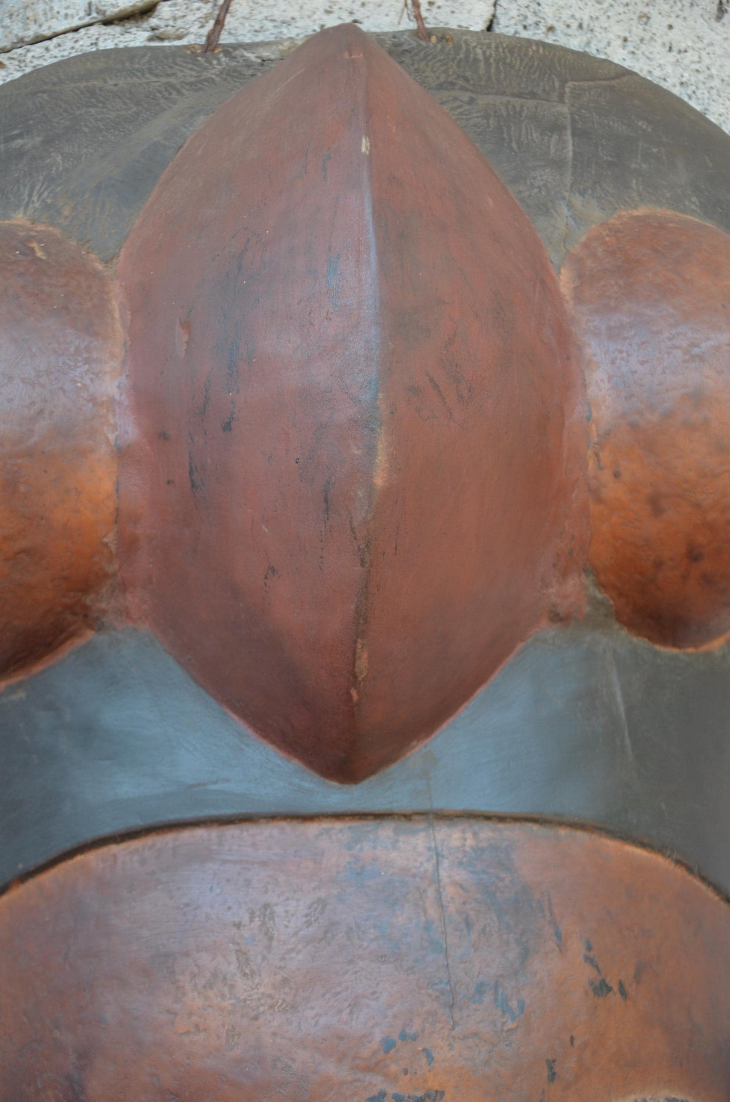 Authentic Guro-Style Mask | Large Ivorian Tribal Wall Art