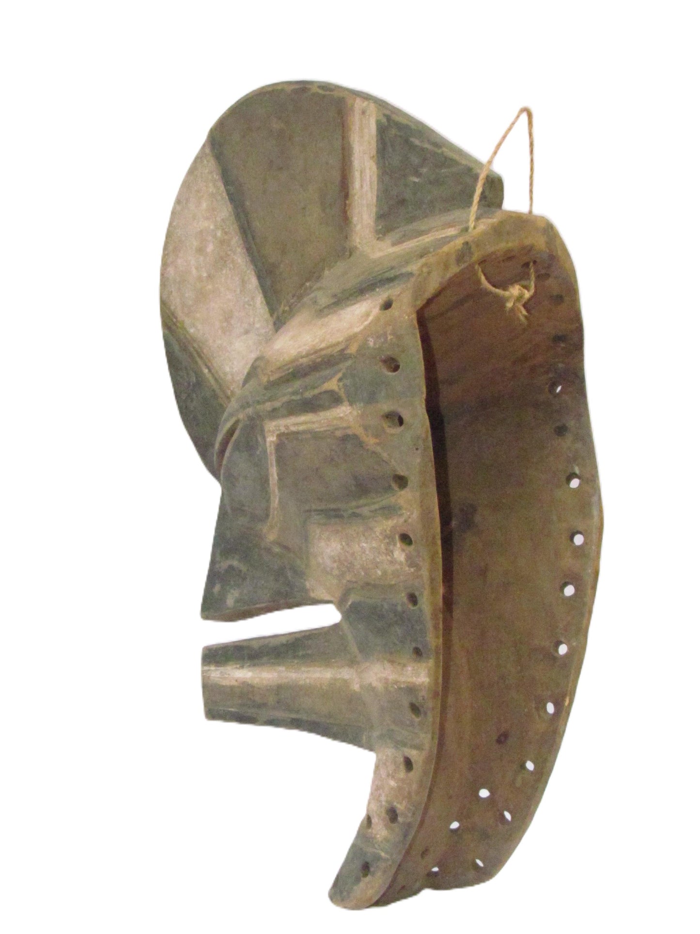 Un millésime de masque Songye, République démocratique du Congo et Zambie, art tribal d'Afrique centrale.
