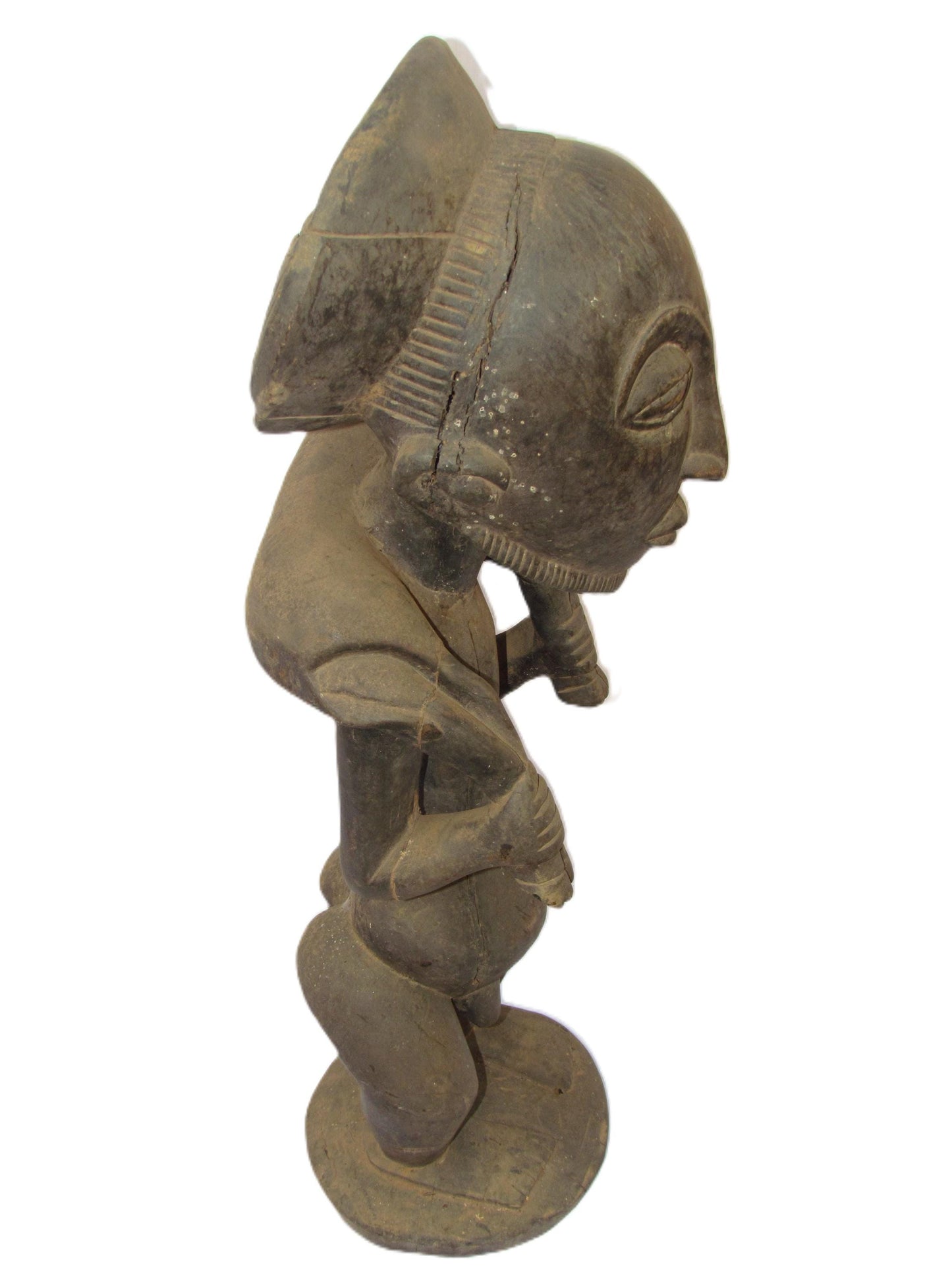 Figure masculine Luba, République démocratique du Congo et Zambie
