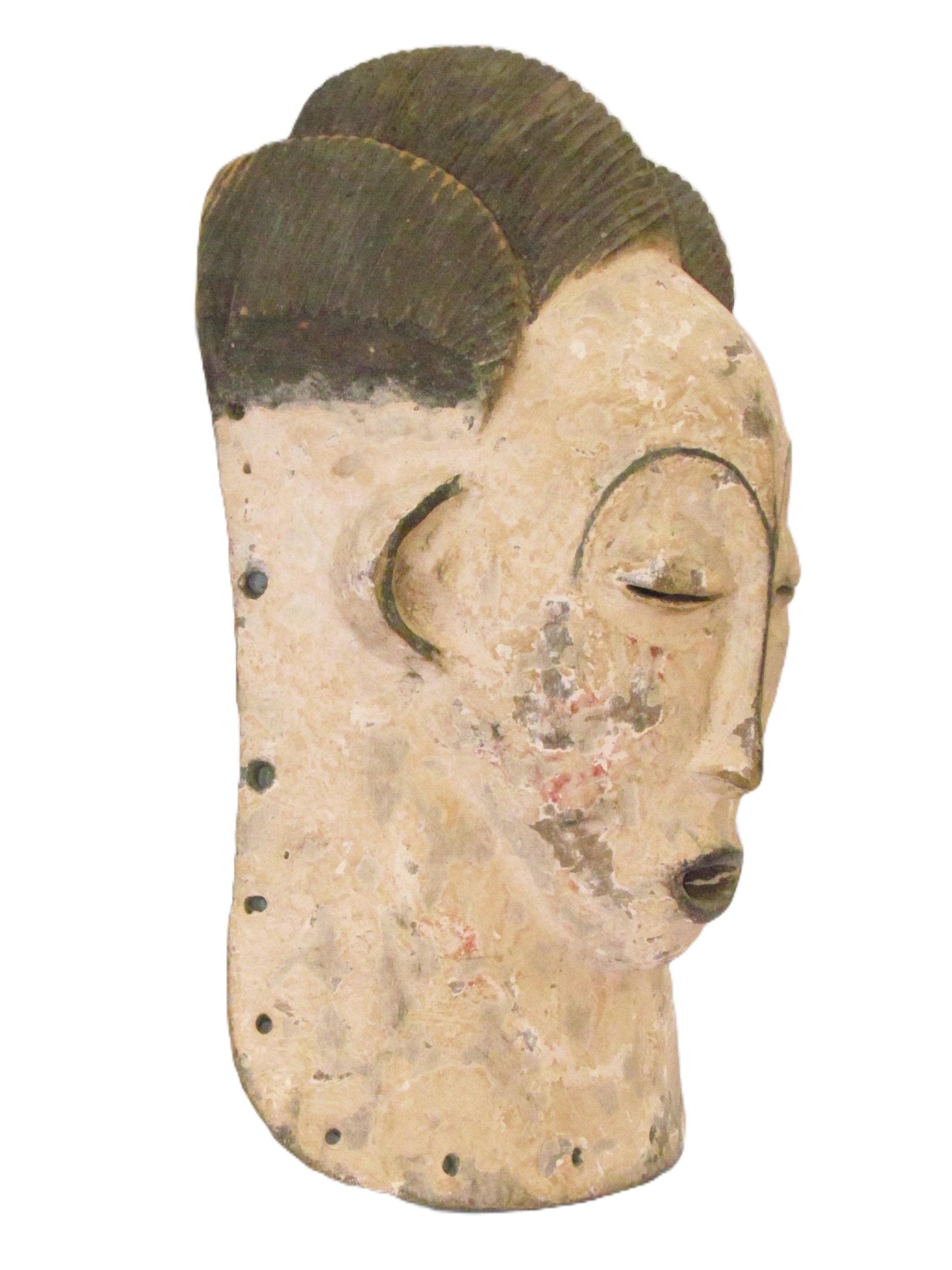 Art tribal africain Masque Magdalena LUBA-RD CONGO