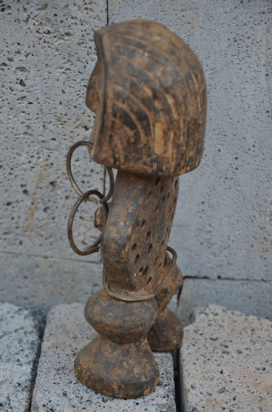 Authentic Lega Power Figure | Congolese Tribal Art | Bwami Society