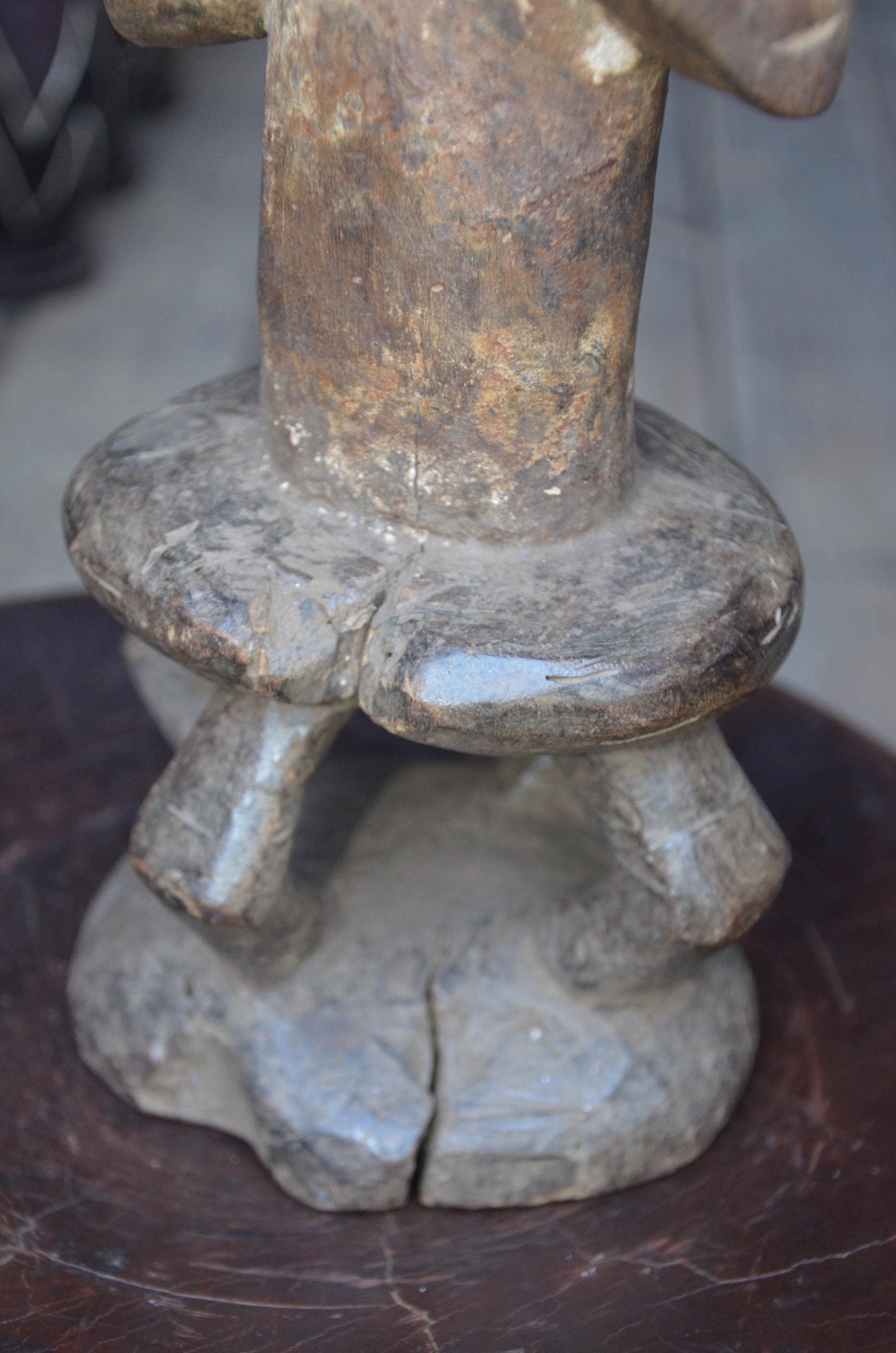 Authentic Lega Double-Headed Figure | Tribal Art | Congolese Sculpture