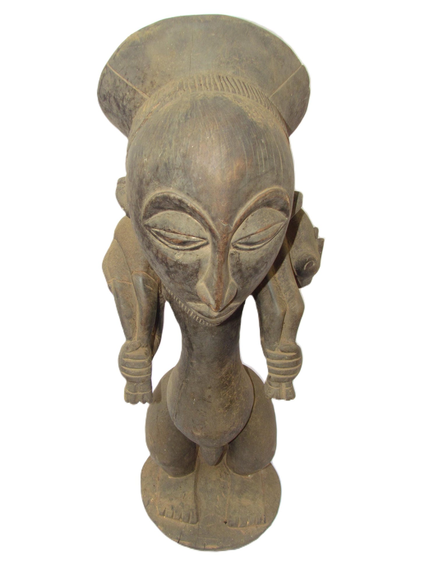Figure masculine Luba, République démocratique du Congo et Zambie