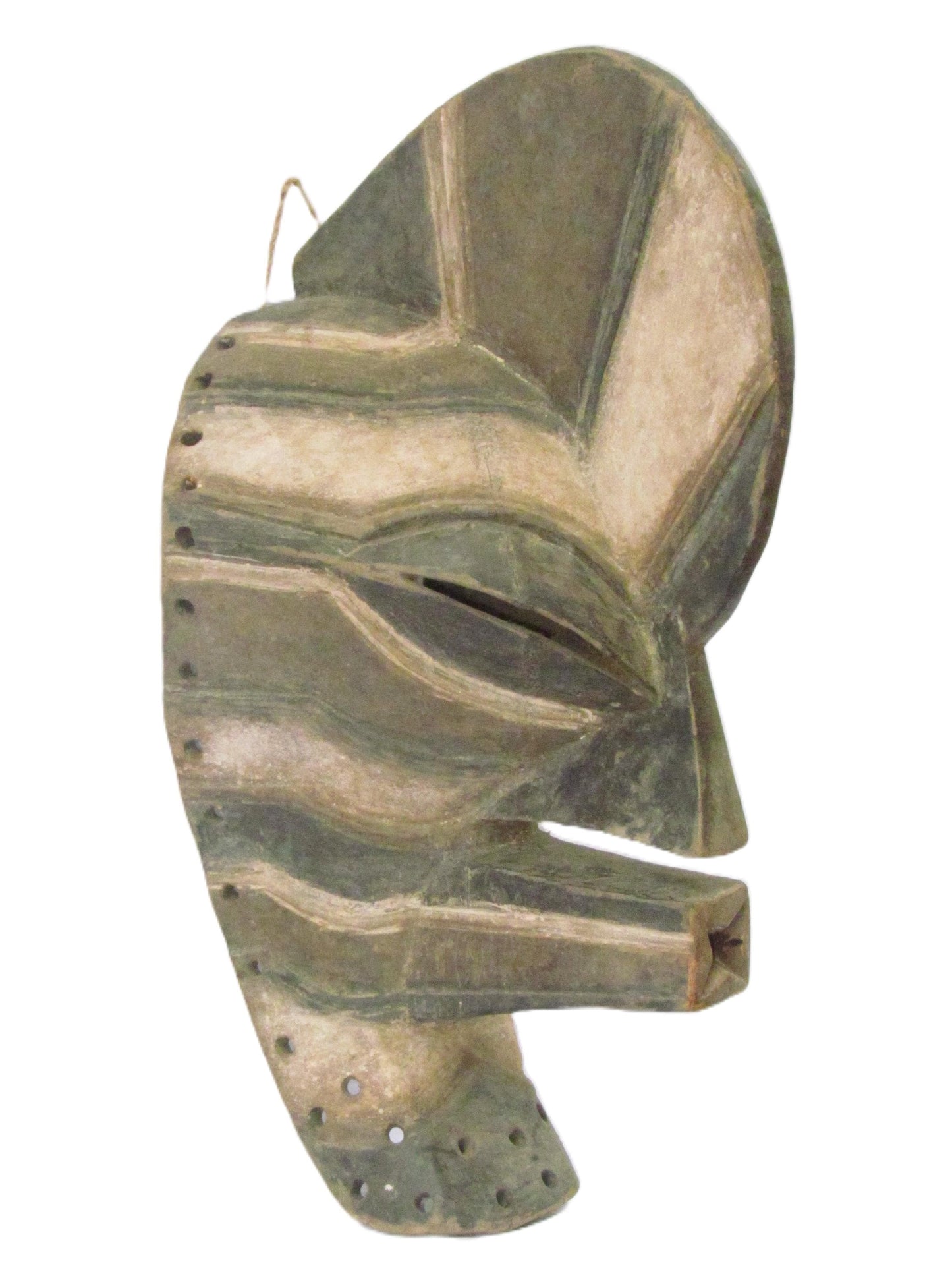 Un millésime de masque Songye, République démocratique du Congo et Zambie, art tribal d'Afrique centrale.