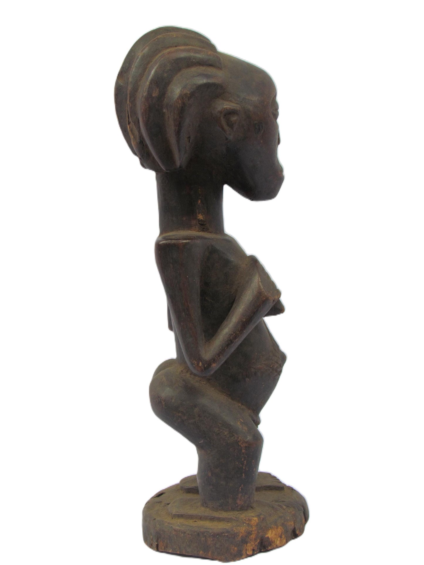 Figure féminine Luba, République démocratique du Congo et Zambie
