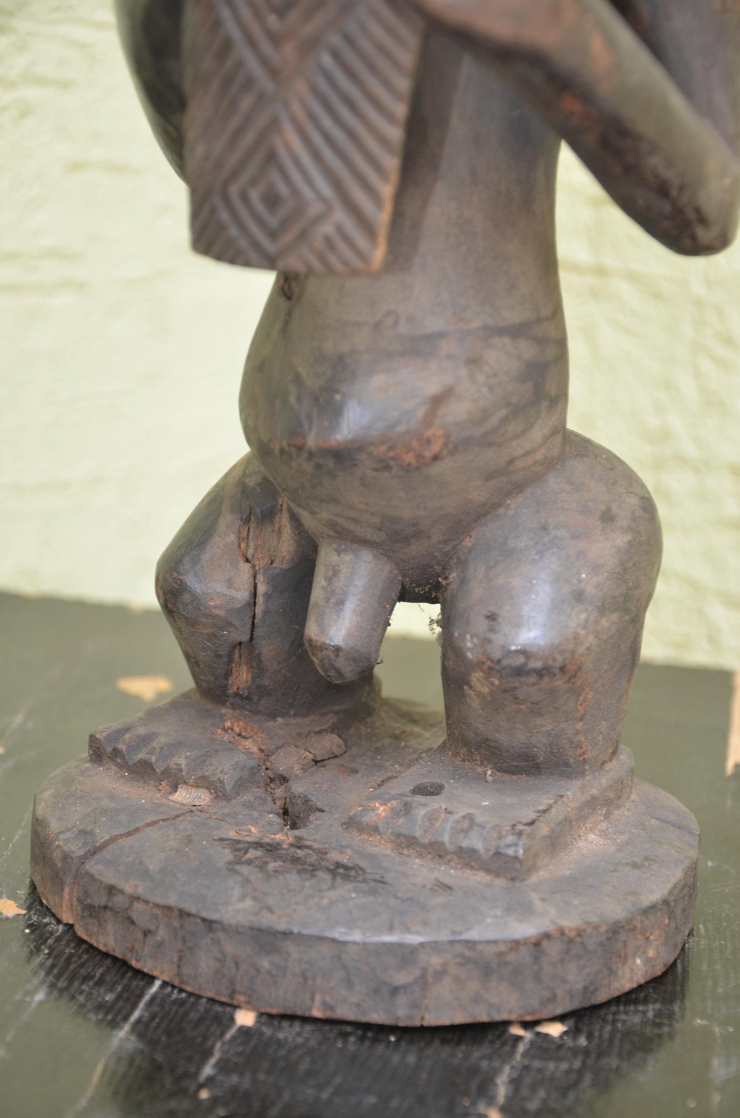 Authentic Kusu/Hemba Male Ancestor Figure | Congolese Art