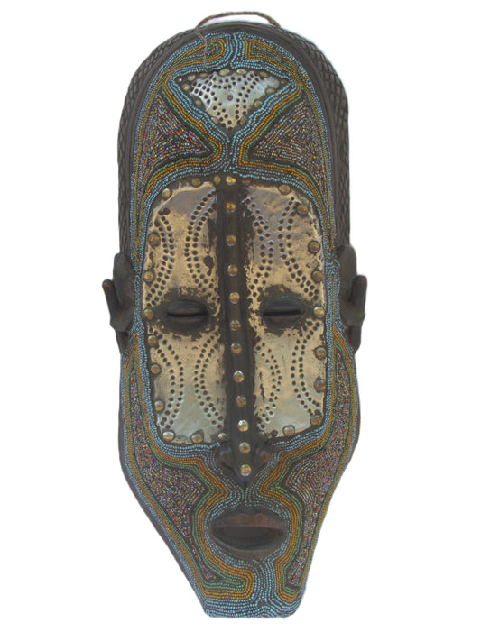 African Authentic Handcrafted Lega Mask / Wall Decor from DRC.