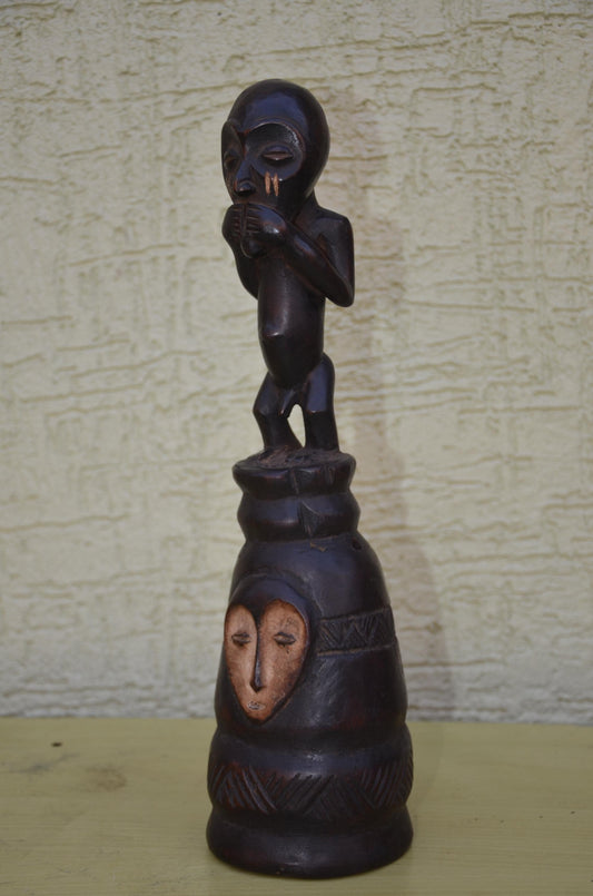 Authentic Lega Bell Figure | Congolese Tribal Art