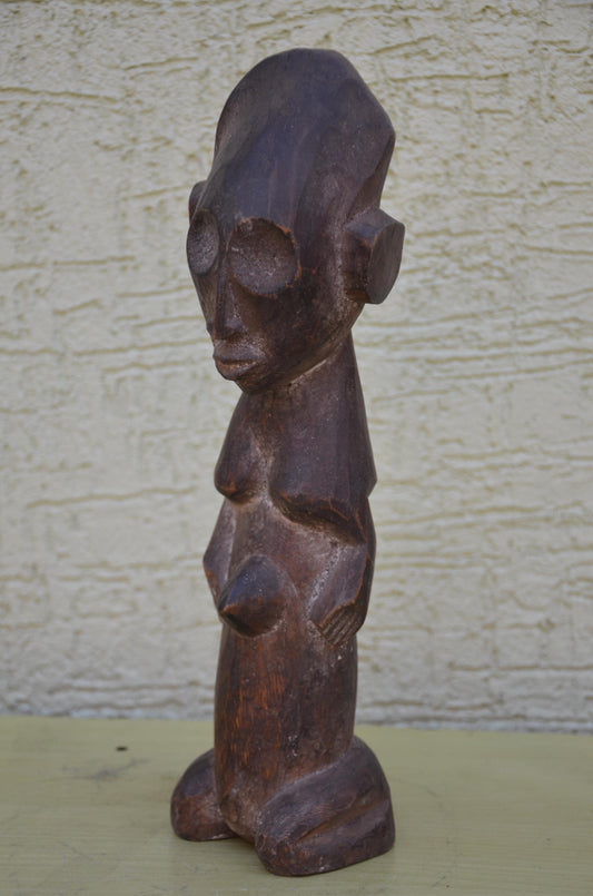 Authentic Female Lega Ancestor Figure | Congolese Art