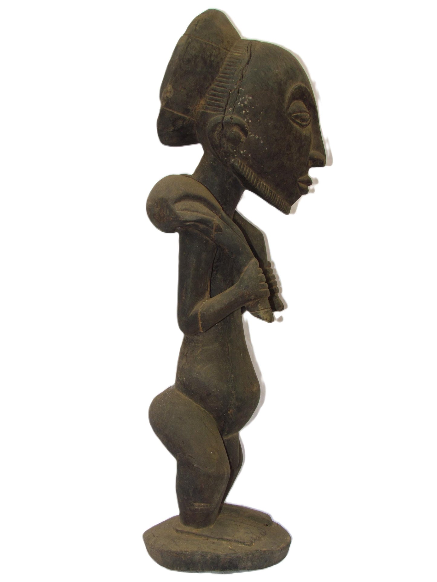 Figure masculine Luba, République démocratique du Congo et Zambie