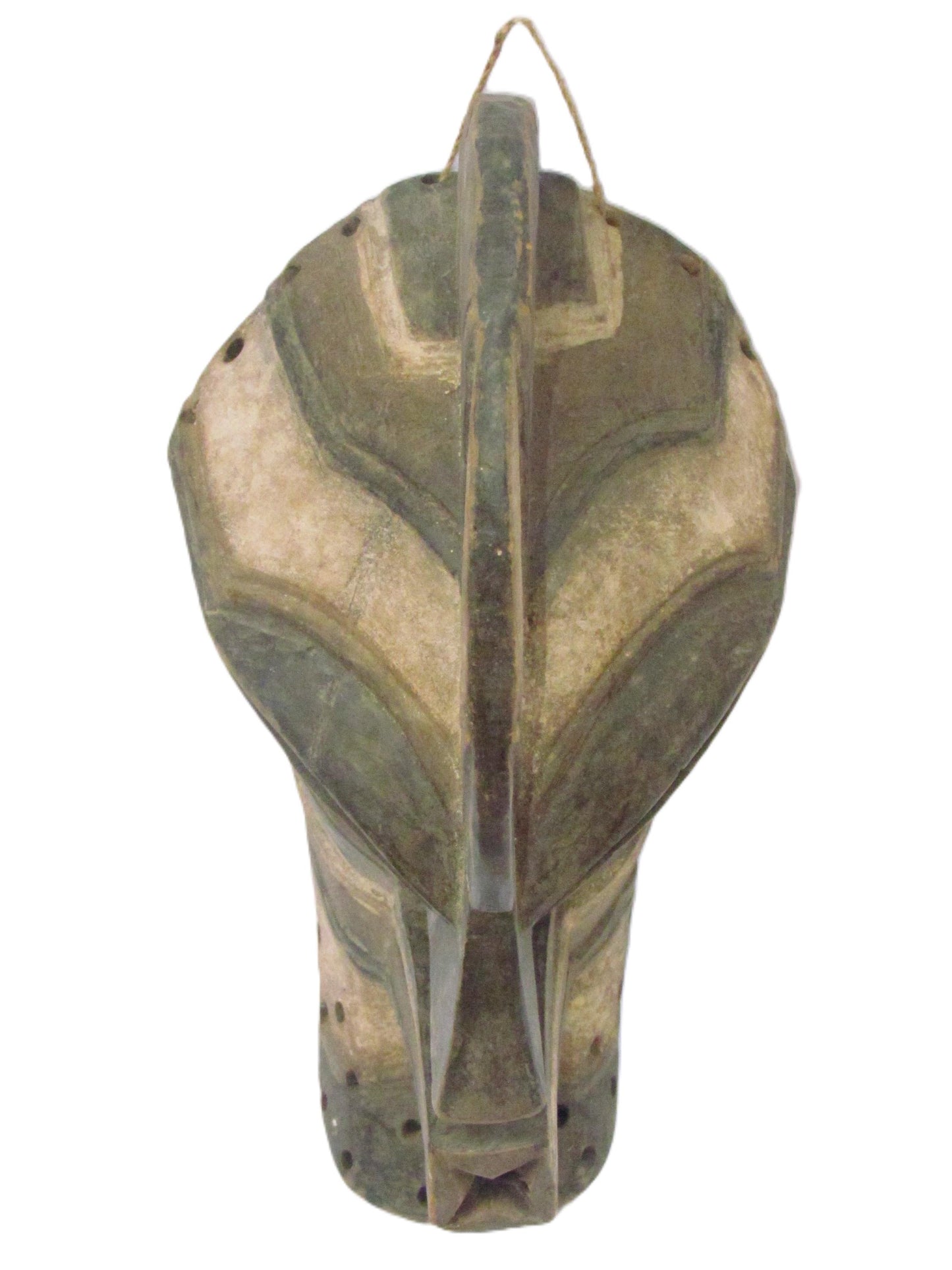 Un millésime de masque Songye, République démocratique du Congo et Zambie, art tribal d'Afrique centrale.