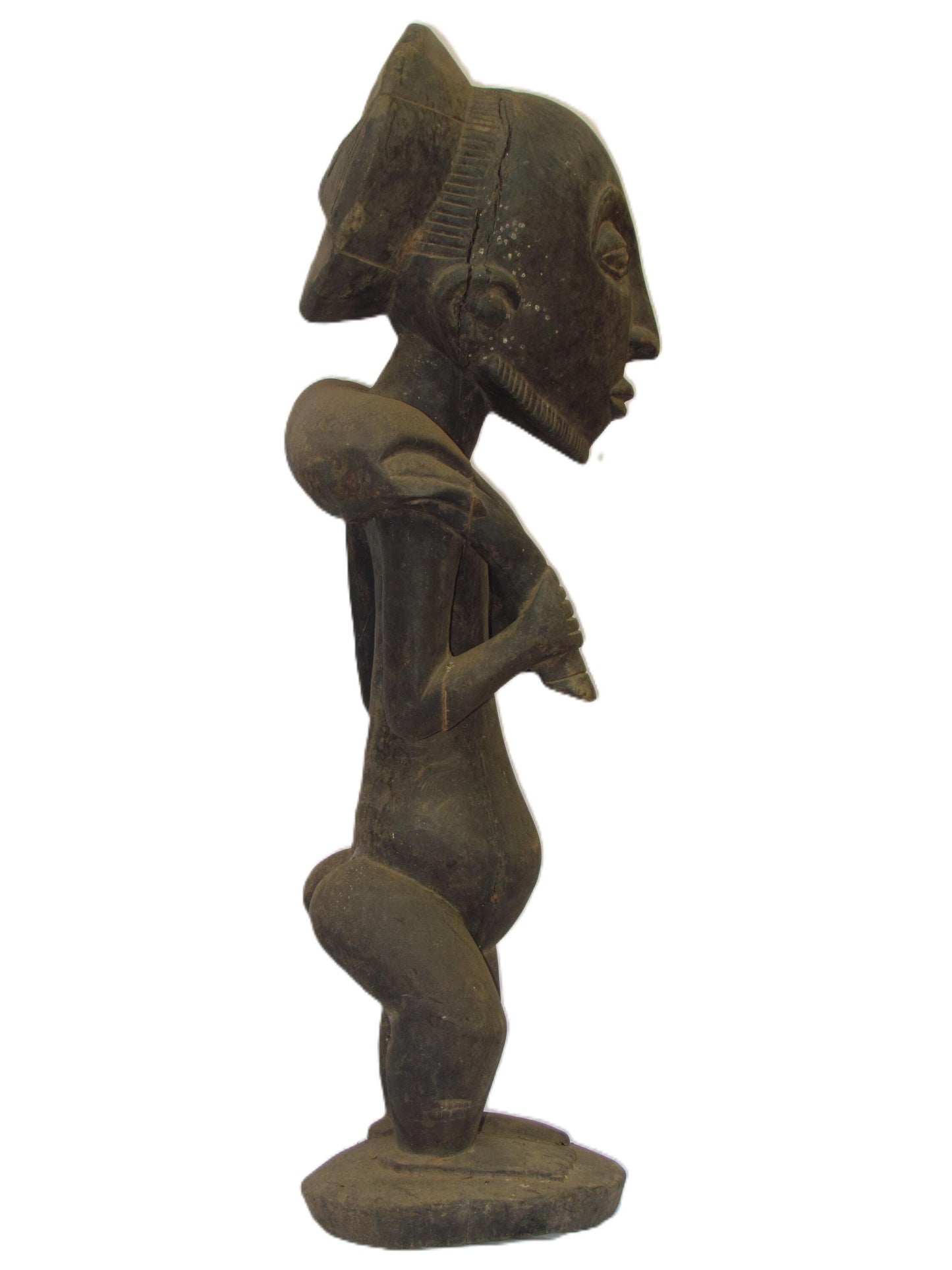 Figure masculine Luba, République démocratique du Congo et Zambie