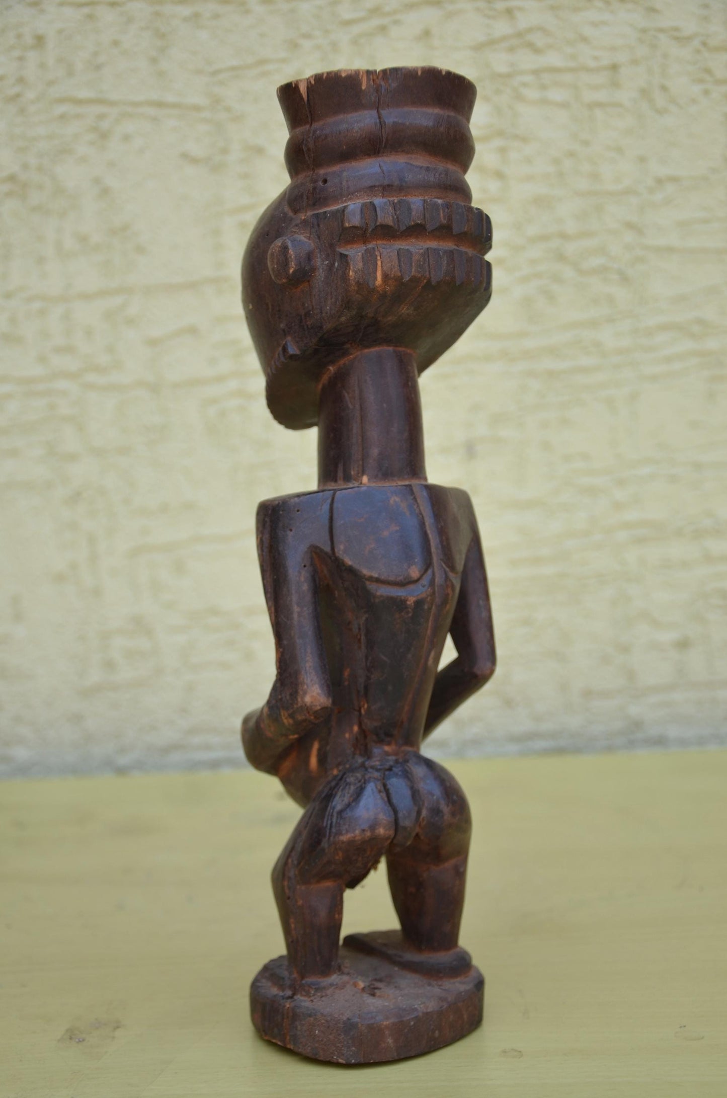Authentic Hemba Luba Male Ancestor Figure | Congolese Art
