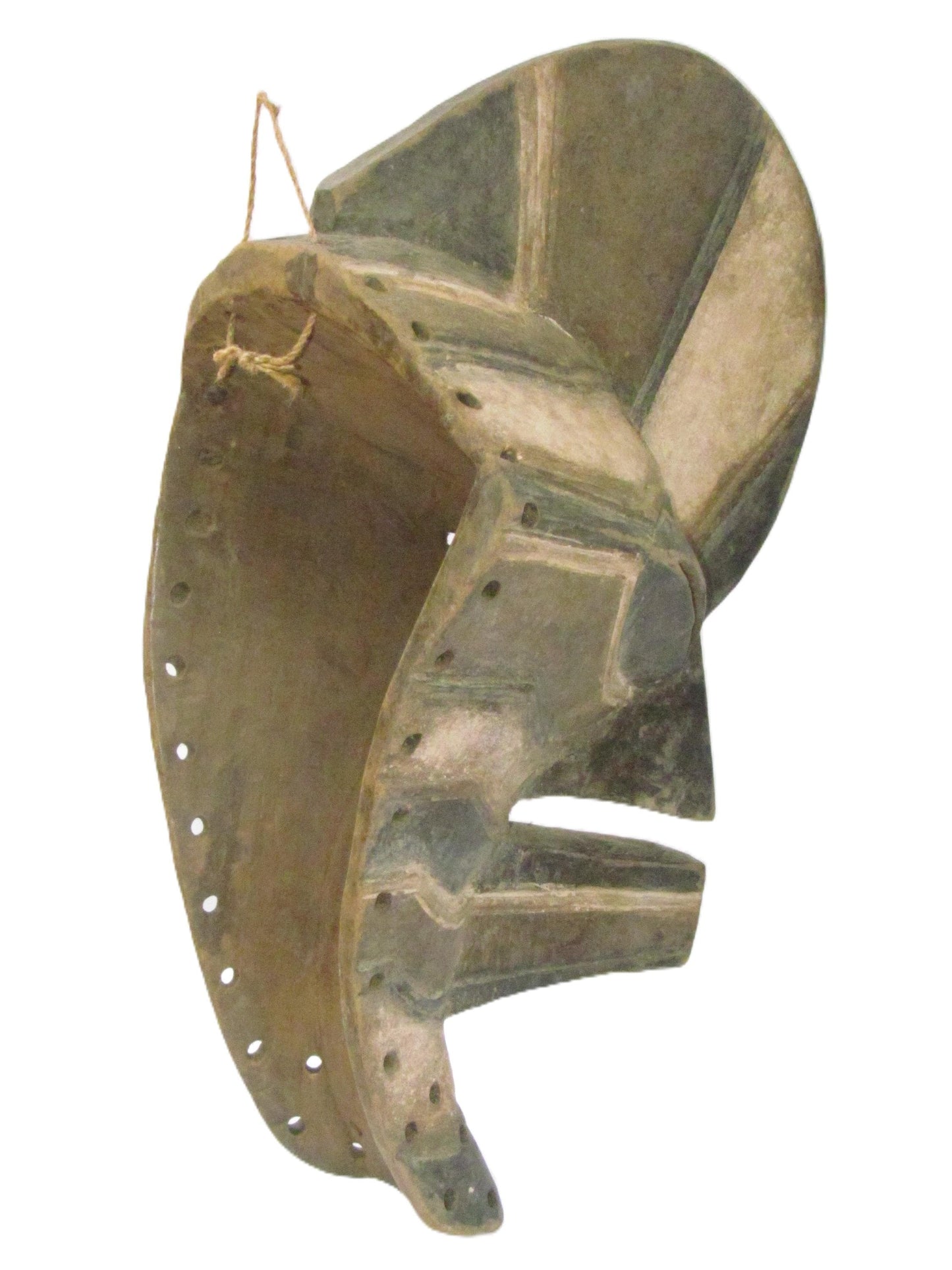 Un millésime de masque Songye, République démocratique du Congo et Zambie, art tribal d'Afrique centrale.