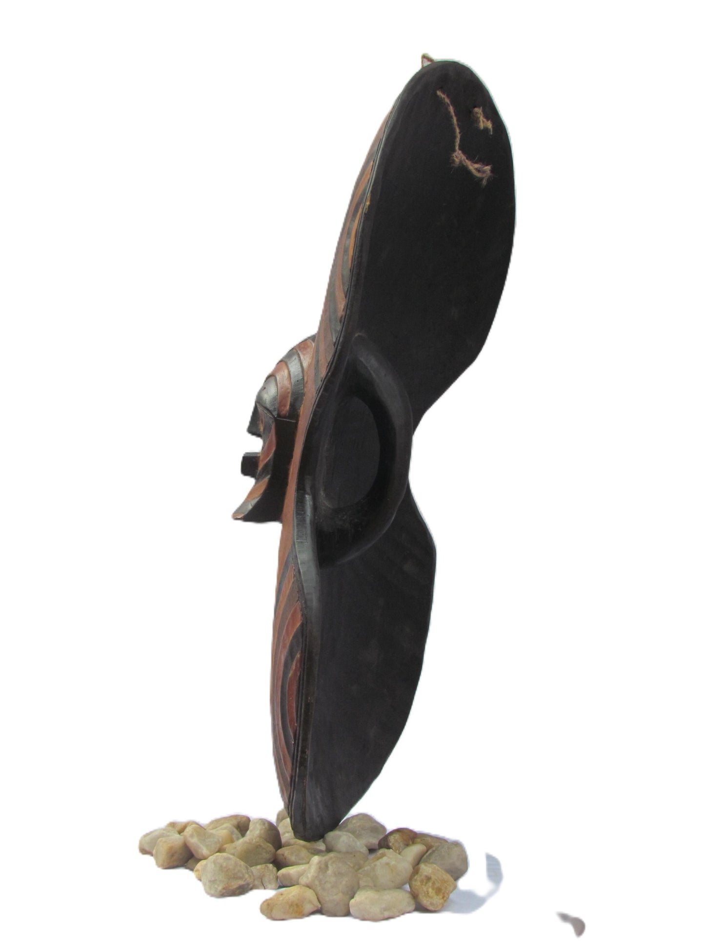 Songye Shield Mask | Congo Tribal Art | African Wall Decor | Handcarved Wood Mask