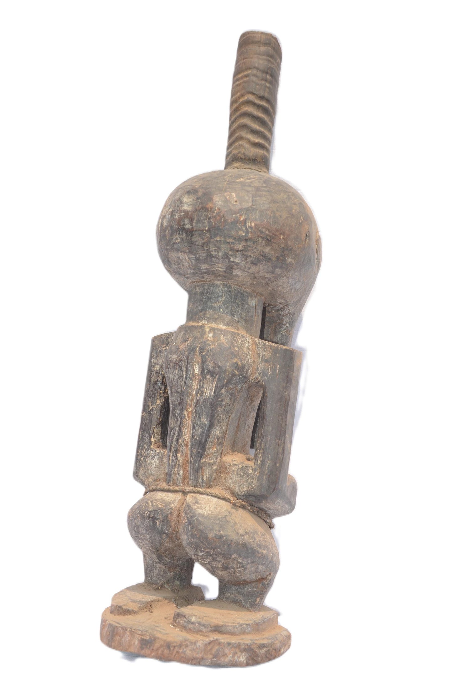 Authentic Songye Statue – African Tribal Art – Hand-Carved Congo Wood Sculpture