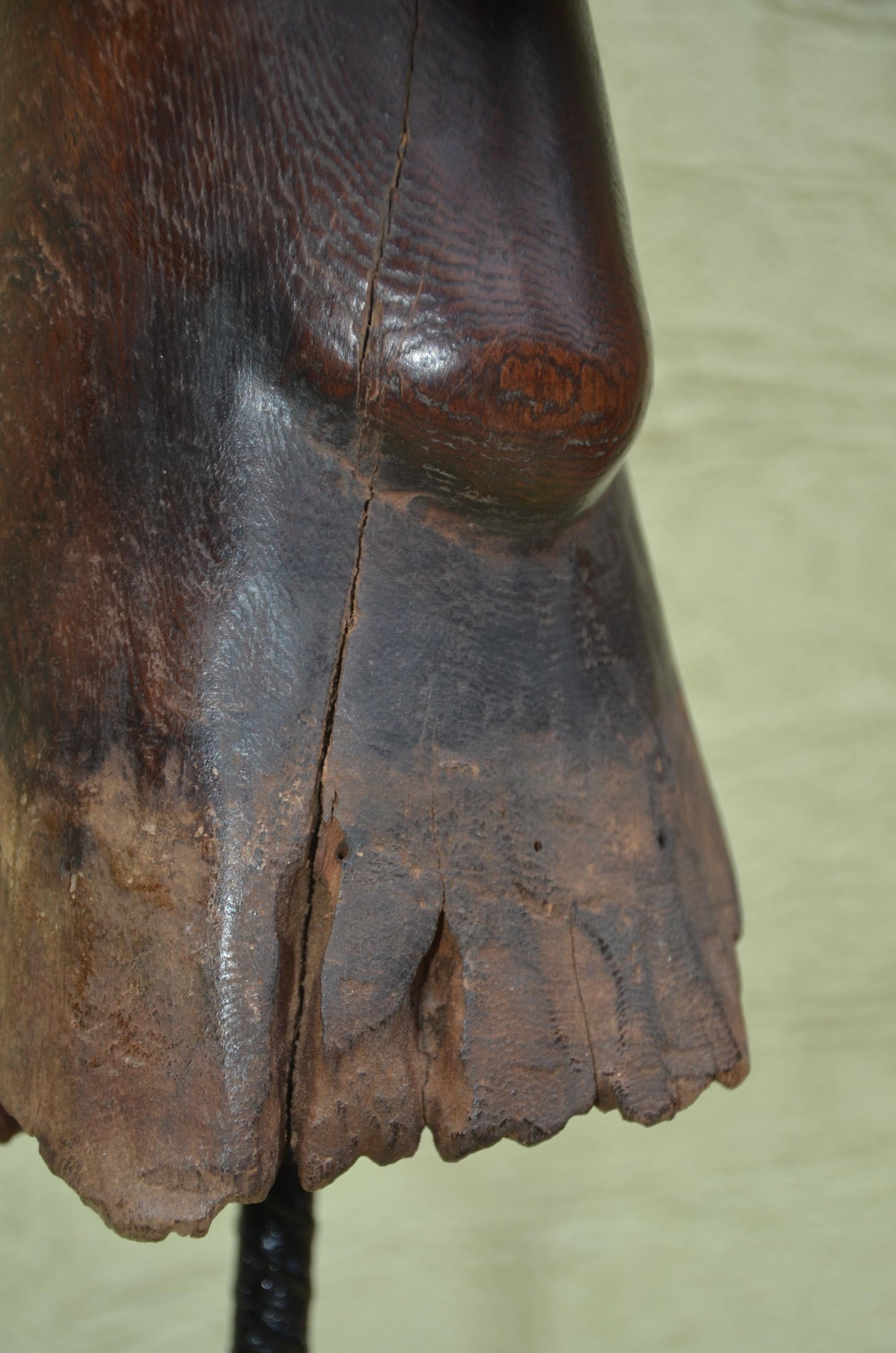 Lega Head Statue | Hand-Carved Wood Bwami Sculpture | Congo Ancestral Wisdom Art