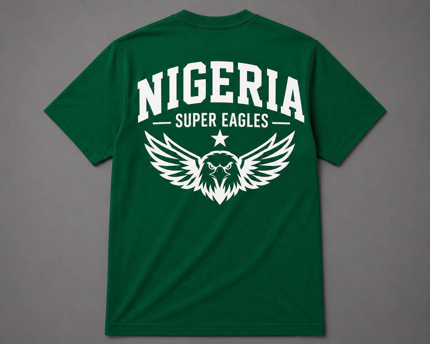 Nigeria Football Shirt, Super Eagles Fan Shirt, Nigeria Soccer Tee, African Football Supporter Shirt, Match Day Apparel Gift