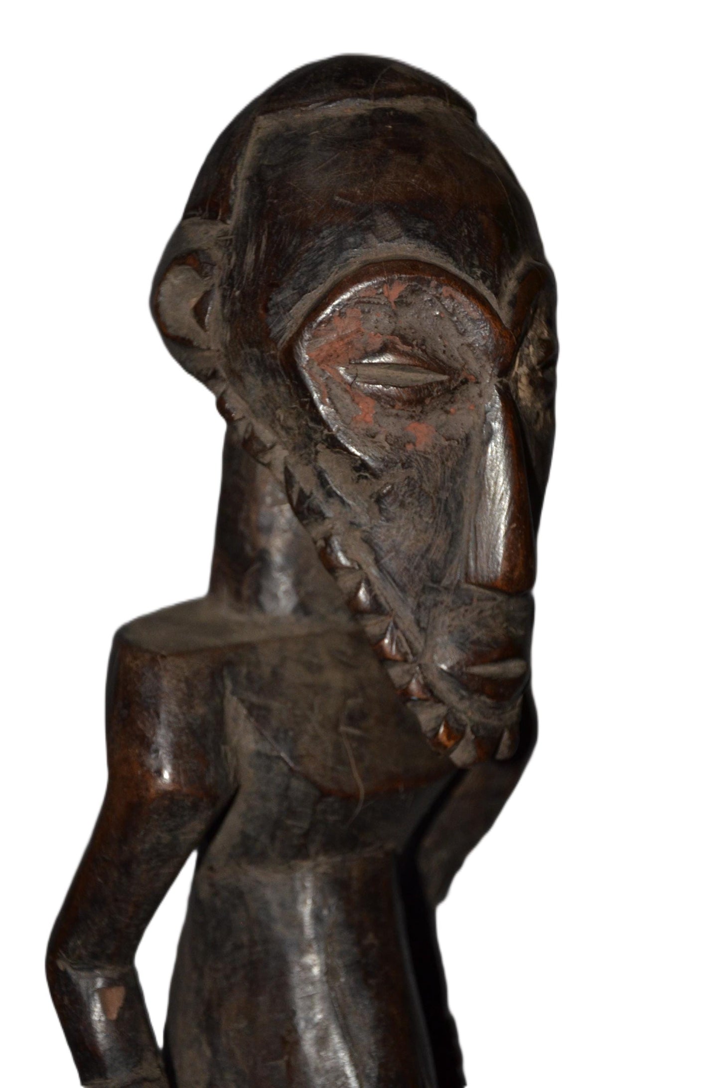 Lega Iginga Ancestor Figure DRC | African Wood Sculpture | Congo Tribal Statue